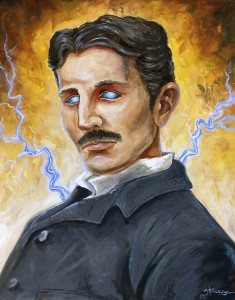 Tesla Painting