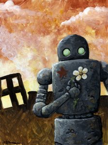 Robot Apocalypse - Beauty in the aftermath.