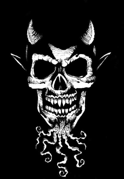 Satyr Skull Logo